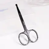 Gunting Cukur Kecil Bulu Hidung Mata Ujung Tumpul Stainless Steel — 4