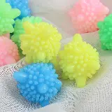 Magic Laundry Ball Bola Karet Karet Mesin Cuci Anti Kusut Pencuci Baju — 1