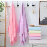 Handuk Mandi Bayi Jumbo Bahan Microfiber Lembut Ukuran 70 x 140 cm — 9