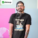 Kaos Lucu/Parodi Distroop - Pengen Mandi Bosen Gerakan — 10
