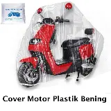 Cover Sarung Pelindung Sepeda Motor Plastik Bening Anti Air — 2