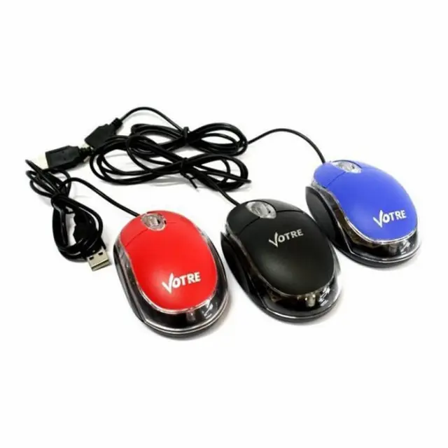 Mouse Usb Optical Sensor Universal Laptop Pc Votre
