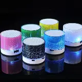 Speaker Bluetooth Mini Portable Motif Retak Lampu Led Super Bass — 2