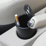 Asbak Mobil Tong Sampah Kecil Praktis untuk Rokok dan Koin — 4