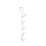 Gantungan Pakain Hook Tanpa Paku Bor 5 Kait Hanger Multifungsi — 8