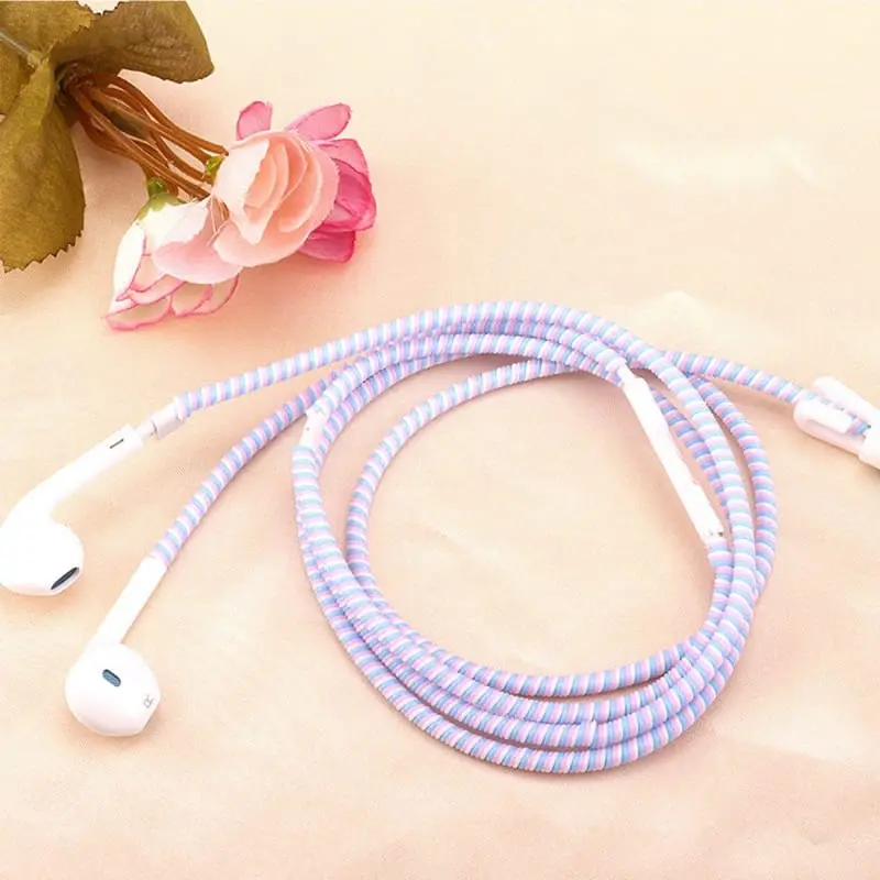 Pelindung Kabel 2 Warna untuk Kabel Charger dan Earphone