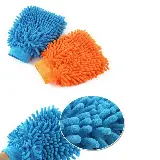 Sarung Tangan Alat Pembersih Kain Lap Microfiber Cuci Mobil Motor — 3
