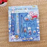 1 Set Alat Tulis Lucu Lengkap Pensil Penggaris Pulpen Penghapus Rautan — 2