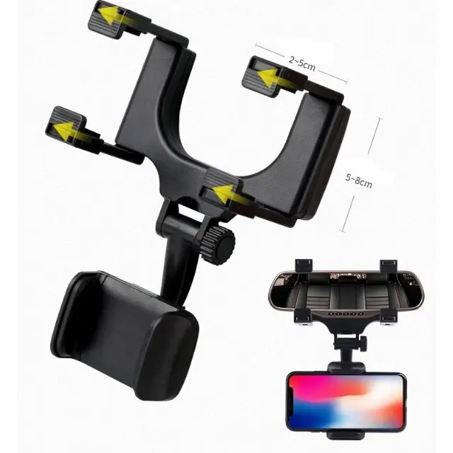 Phone Holder Dudukan Tempat Hp Kaca Spion Mobil Universal Car Rearview