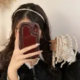 Bando Mutiara Korea Headband Permata Elastis dan Nyaman — 2