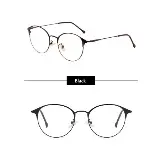 Kacamata Anti Radiasi Frame Plastik Lensa Transparan Blue Light — 7