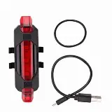 Lampu Belakang LED pada Sepeda dengan Charger USB dan Waterproof — 2