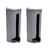 Dispenser Wadah Kantong Plastik Dapur Tempel Dinding Gantung Hook — 10