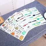 Tatakan Piring Makan Alas Piring Makan Anti Panas Alas PVC Motif Unik — 4