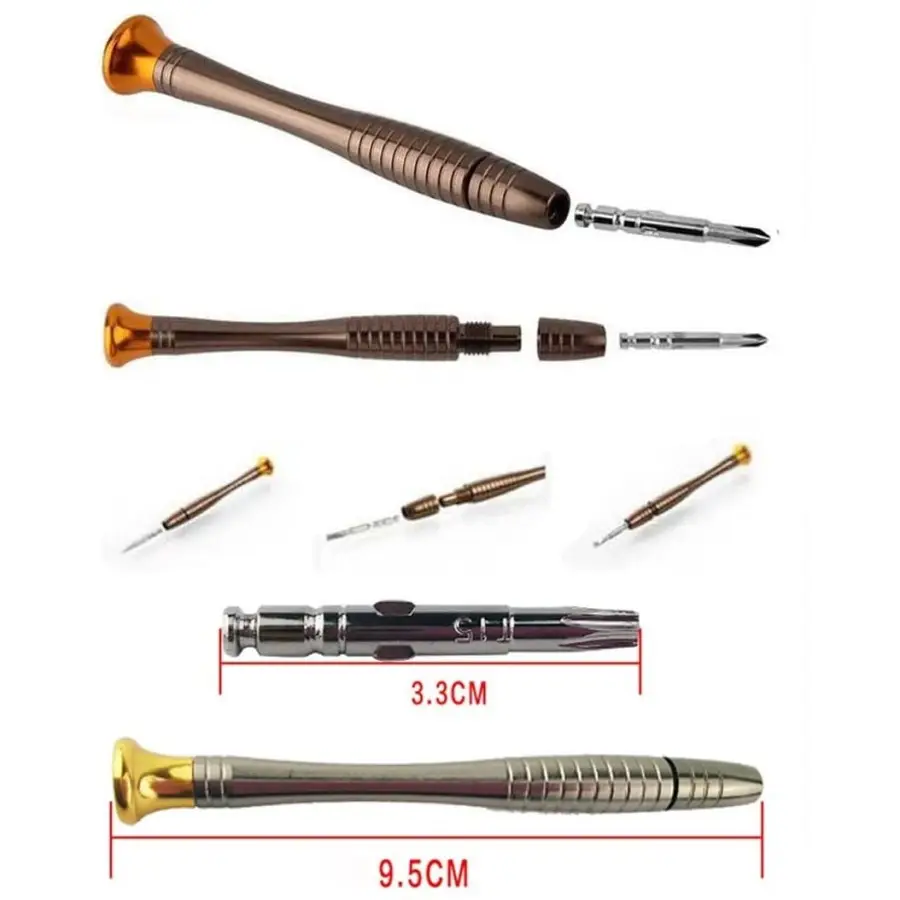 Obeng Hp 1 Set Handphone Lengkap Bintang 5 Segi Enam 25in1