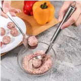 Sendok Cetakan Bakso Meatball Scoop Spoon Meat Ball Maker — 2