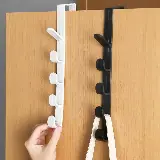 Gantungan Pakain Hook Tanpa Paku Bor 5 Kait Hanger Multifungsi — 7