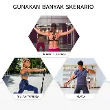 Tali Stretching Yoga Fitness Resistance Band Arms Exercises Gym — 5