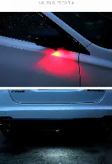 Lampu Peringatan LED Kedip Sepeda Motor Mobil USB Model Pesawat — 4