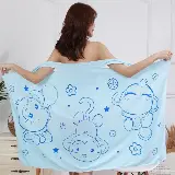 Kimono Baju Handuk Mandi Karakter Dewasa Wearable Towel — 3