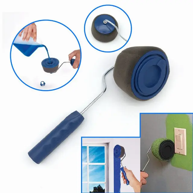 Kuas Cat Tembok Paint Roller Anti Tumpah Smart Paint Set Runner Pro