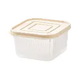 Toples Bulat Tirisan Bawang Sayur Transparan Wadah Serbaguna Dapur — 7