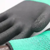 Sarung Tangan Karet Palm Fit Hand Glove Mekanik Motor Hitam Nylon — 4