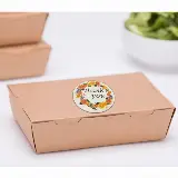 Sticker Thankyou Label Segel Order Packing Motif Karakter 1Roll — 2