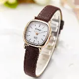 Jam Tangan Wanita dan Pria Couple Polos Casual Dial Segi Analog Quartz — 7
