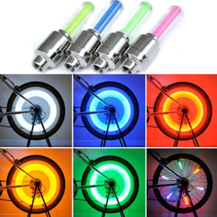 Tutup Pentil Ban Motor Motor Mobil Nyala Led 1 Pcs