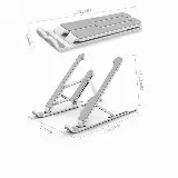 Laptop Stand Lipat Holder Anti-slip Anti-geser Portable — 2
