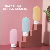 Botol Sabun Shampoo Cair Macaron Mini Travelling Isi 60 ML — 10