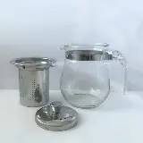 Teapot Teko Kaca Tahan Panas Dengan Saringan Teh Stainless 350ml — 5