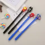 Pulpen Pen Pena Alat Tulis Tinta Gel Karakter Lucu Superhero — 8