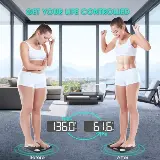 Timbangan Badan Digital Kaca Hitam Electronik Scale Up To 180kg — 3