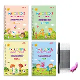 Sank Magic Book Practice Copy Book 4 in 1 Bahasa Inggris Arabic Hijriyah Hijaiyah — 4