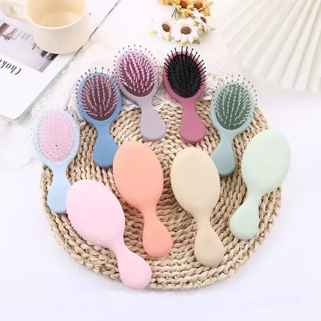 Sisir Anak Kecil Bulat Mini Hair Brush Praktis Dan Nyaman Bagi Sikecil