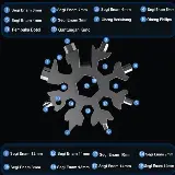 Kunci Salju 18in1 Multifungsi Pocket Tool 18in1 Snowflake Tool — 1