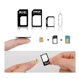 Set Adapater Sim Card Nano Micro Pin dengan Dudukan kartu 4in1 — 2