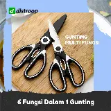 Gunting Dapur Serbaguna Multifungsi Baja Stainless — 1