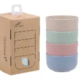 Set Mangkok Es Buah Sayur Soup Salad Wheat Straw Bpa Free Tahan Panas — 2