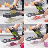Alat Pengiris Potong Buah Sayur Garnish 14 In 1 Serbaguna — 8