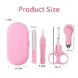 Gunting Kuku Bayi Manicure Set Baby Nail Cutter 4 In 1 — 7