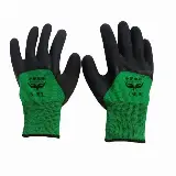 Sarung Tangan Karet Palm Fit Hand Glove Mekanik Motor Hitam Nylon — 1