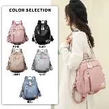Tas Ransel Wanita Kulit Korea Kekinian Import Tali Slempang 2in1 — 3