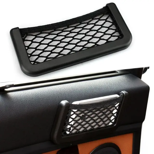 Car Net Organizer Pockets Bag Untuk Ponsel dan Barang