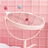 Cermin Standing Mirror Make Up Bulat Motif Telinga Karakter — 2