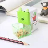 Rautan Pengserut Sharpener Pensil Putar Karakter Warna Warni — 7