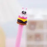 Pulpen Gel Karakter Kartun Jepang Hamburger Line Brown Doraemon — 1