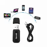 Bluetooth Audio Receiver CK-02 USB Wireless 3.5mm Receiver Adapter Aux — 4